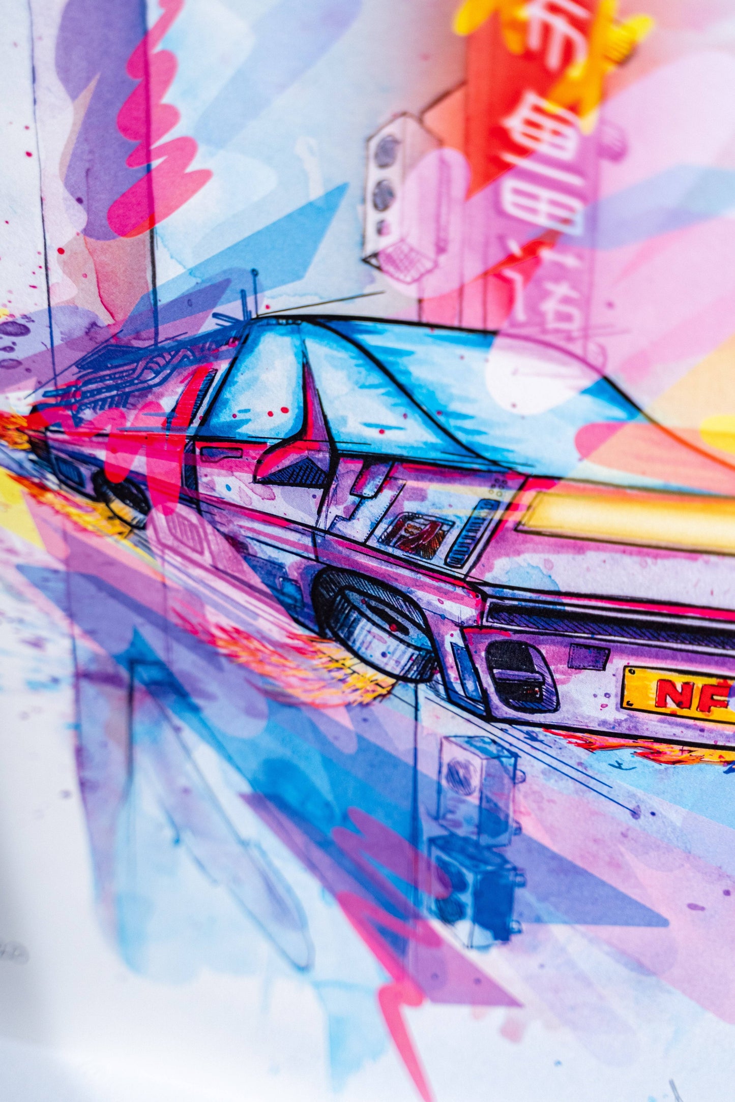 La voiture du futur (Poster A3) -Une illustration que j'ai réalisée au crayon à papier et mise en couleur à l'aquarelle et sur tablette graphique en septembre 2022. Ce poster est une version imprimé de cette illustration tiré en édition limitée à 20 exemplaires. 10 exemplaires en format A4 et 10 en format A3, vous pouvez choisir le format que vous souhaité. Chaque poster sera donc numéroté, signé et tamponné à la main pour preuve d'authenticité. Il ne reste plus que des formats A3 de ce poster.-Brunograffer La voiture du futur (Poster A3) -Une illustration que j'ai réalisée au crayon à papier et mise en couleur à l'aquarelle et sur tablette graphique en septembre 2022. Ce poster est une version imprimé de cette illustration tiré en édition limitée à 20 exemplaires. 10 exemplaires en format A4 et 10 en format A3, vous pouvez choisir le format que vous souhaité. Chaque poster sera donc numéroté, signé et tamponné à la main pour preuve d'authenticité. Il ne reste plus que des formats A3 de ce poster.-Brunograffer