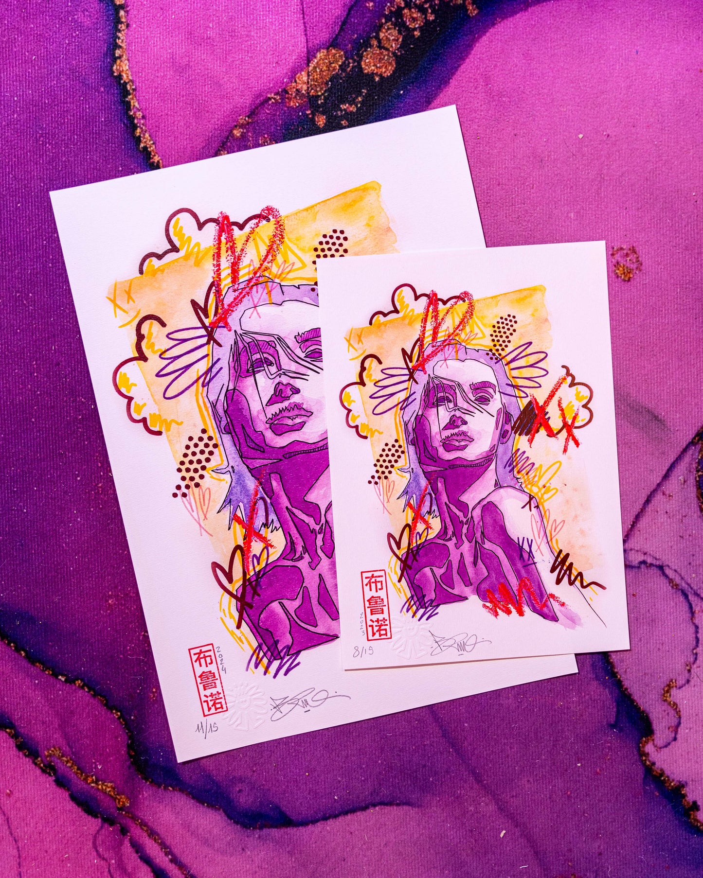 Femme violette — Edition limitée Femme violette — Edition limitée