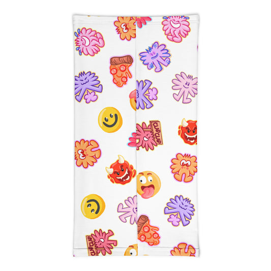 Product mockup Boutique Art de Brunograffer - Habille-toi avec les émîtes de la chaine de Stream !
 - Composition du tissu dans l'UE : 96 % polyester, 4 % spandex 
 - Composition du tissu aux États-Unis : 93 % polyester, 7 % spandex 
 - Poids du tissu dans l'UE : 215 g/m² (6,34 oz/yd²) 
 - Poids du tissu aux États-Unis : 240 g/m² (7,08 oz/yd²) 
 - Tissu respirant 
 - Tissu lisse et confortable avec une extensibilité dans les deux sens qui s'étire et reprend sa forme en largeur et en longueur 
 - Lavable et réutilisable 
 - Taille unique 
 - Imprimé sur un côté, le verso est laissé vierge 
 - Composants du produit vierge dans l'UE provenant de Lituanie 
 - Composants du produit vierge aux États-Unis provenant du Mexique