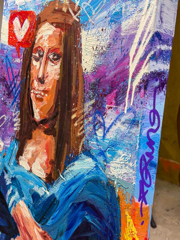Mona Bizarre (Original 50x70cm) Mona Bizarre (Original 50x70cm)