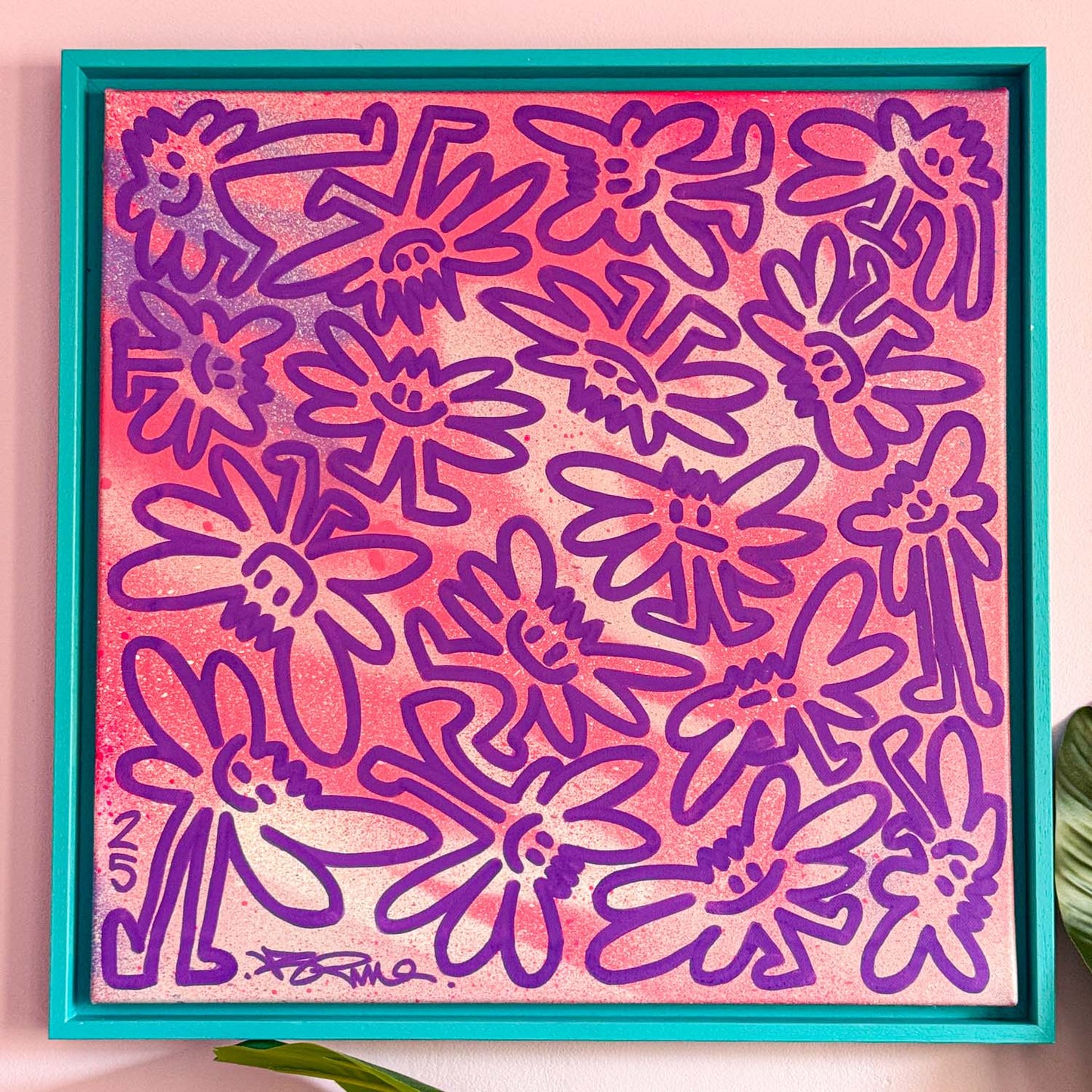 Multipad N°1 (Original) -Tableau à la peinture acrylique et aérosol sur toile encadrée. Cette peinture est vendue avec un certificat d'authenticité (voir photo) et encadrée dans une caisse américaine peinture en bleue. Exemplaire unique. Dimensions sans cadre : 50x50cm Avec cadre : 54x54cm-Brunograffer Multipad N°1 (Original) -Tableau à la peinture acrylique et aérosol sur toile encadrée. Cette peinture est vendue avec un certificat d'authenticité (voir photo) et encadrée dans une caisse américaine peinture en bleue. Exemplaire unique. Dimensions sans cadre : 50x50cm Avec cadre : 54x54cm-Brunograffer