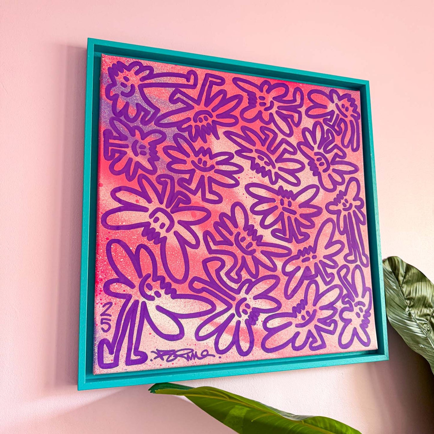 Multipad N°1 (Original) -Tableau à la peinture acrylique et aérosol sur toile encadrée. Cette peinture est vendue avec un certificat d'authenticité (voir photo) et encadrée dans une caisse américaine peinture en bleue. Exemplaire unique. Dimensions sans cadre : 50x50cm Avec cadre : 54x54cm-Brunograffer Multipad N°1 (Original) -Tableau à la peinture acrylique et aérosol sur toile encadrée. Cette peinture est vendue avec un certificat d'authenticité (voir photo) et encadrée dans une caisse américaine peinture en bleue. Exemplaire unique. Dimensions sans cadre : 50x50cm Avec cadre : 54x54cm-Brunograffer