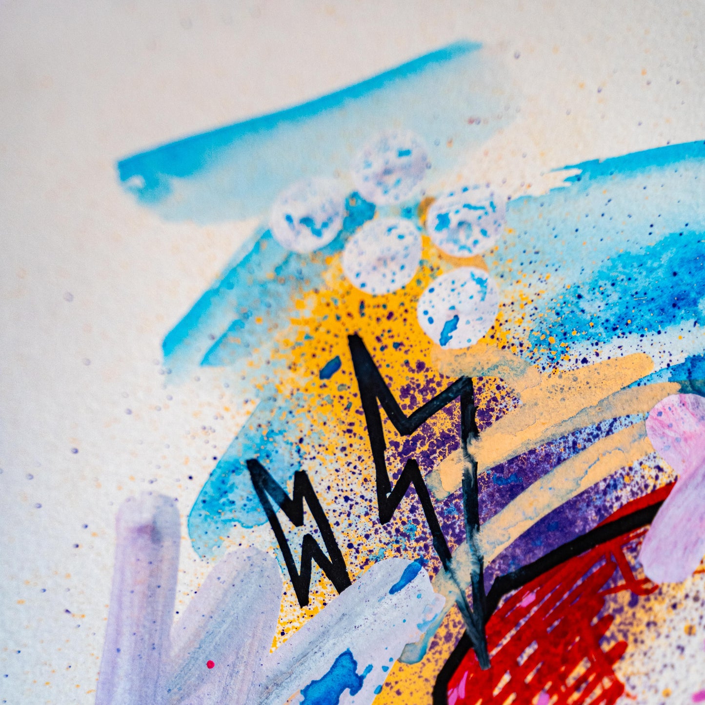 Portrait Masculin (Original) -Illustration d'un portrait masculin pour mon Livre d'art "Bouquin" de 2023. Il s'agit d'un dessin original sur aquarelle papier épais 300g composé de plusieurs techniques et outils mélangées : Feutres pour enfants, marqueurs à peinture, peinture aquarelle et pastels à l'acrylique. FORMAT A3 : 42 x 30 cm Le dessins est tamponné, signé et gaufré à la main. Exemplaire unique. Vendue sans cadre.-Brunograffer Portrait Masculin (Original) -Illustration d'un portrait masculin pour mon Livre d'art