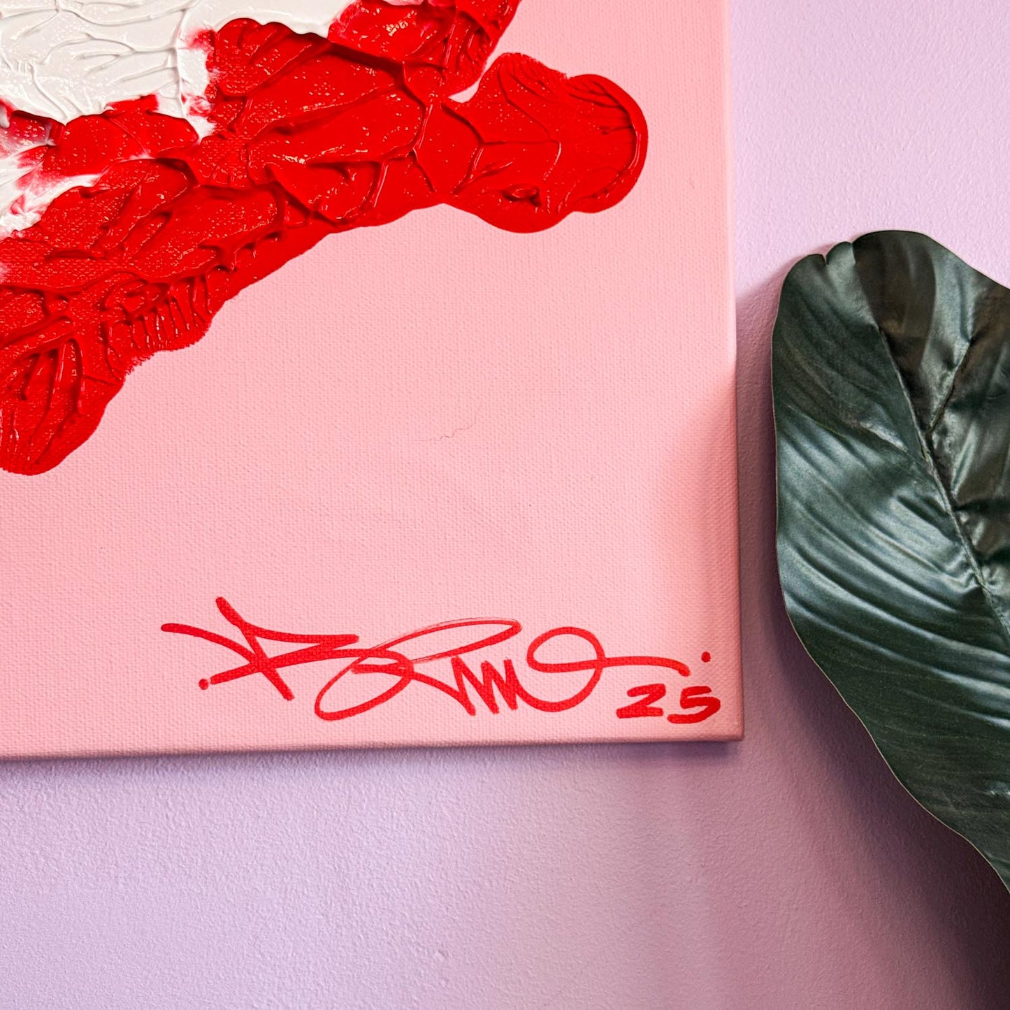 Untitled Love N°1 (Original) -Tableau à la peinture acrylique et aérosol sur toile encadrée. Cette peinture est vendue avec un certificat d'authenticité. Exemplaire unique. Dimensions sans cadre : 50x50cm-Brunograffer Untitled Love N°1 (Original) -Tableau à la peinture acrylique et aérosol sur toile encadrée. Cette peinture est vendue avec un certificat d'authenticité. Exemplaire unique. Dimensions sans cadre : 50x50cm-Brunograffer