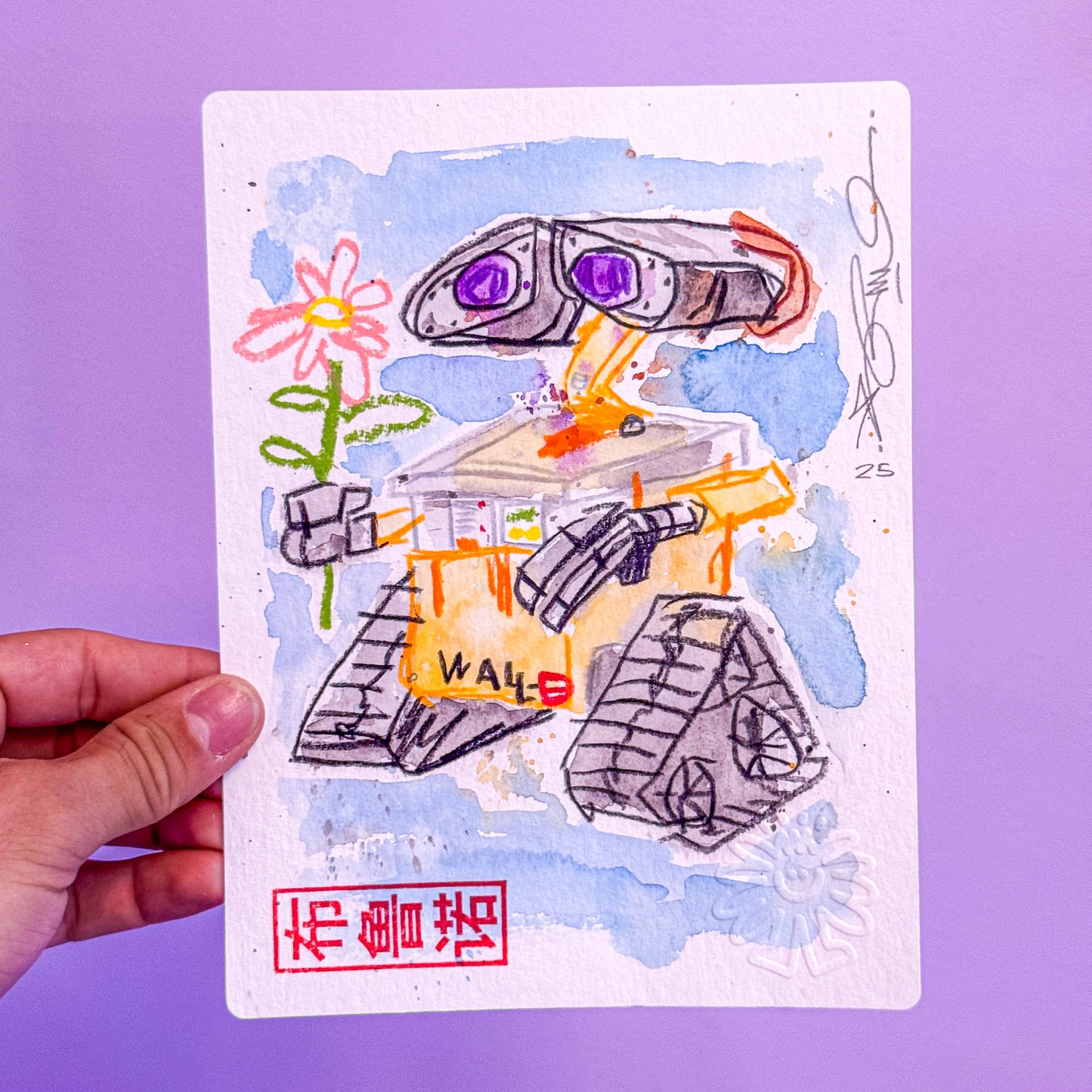 Wall-E comme un enfant (Original) Wall-E comme un enfant (Original)