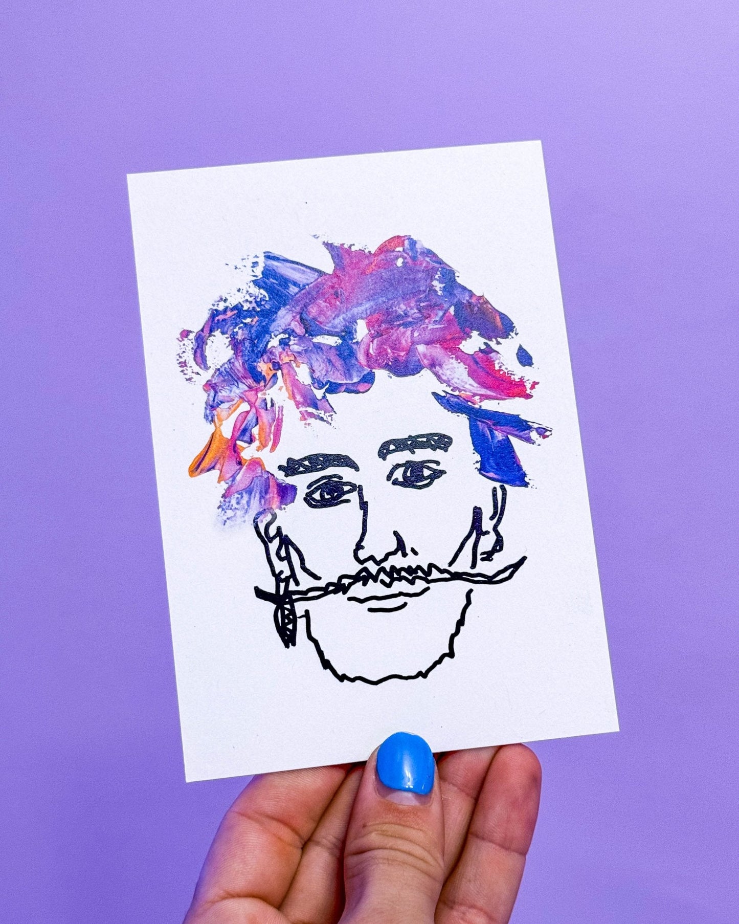 Carte postale Bouquin - Brunograffer Carte postale Bouquin - Brunograffer