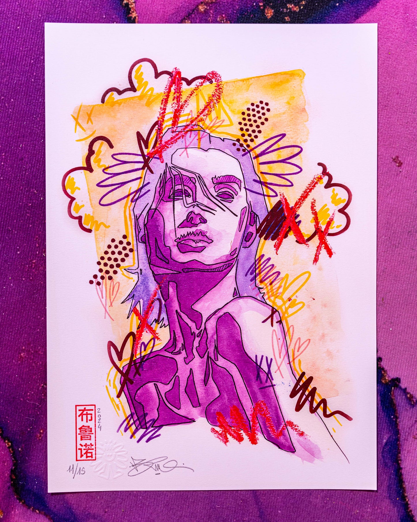 Femme violette — Edition limitée Femme violette — Edition limitée