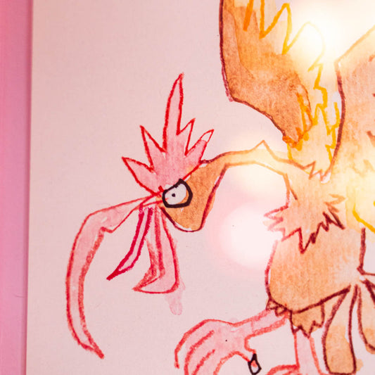 Poster Rapasdepic (Edition moche) Boutique Art de Brunograffer - Poster imprimé d’une illustration réalisée à l'aquarelle et aux crayons de couleurs.Le dessin vient d'un challenge en live sur Twitch dans lequel j'ai dessiné les 151 Pokémon de la première génération de 1995 en 24h en live sur Twitch, MAIS : en moche !
 
Voir la vidéo : https://youtu.be/0MyLD5bqc1Q
 
Papier recyclé 300g
Chaque poster son gaufré et tamponné à la main.
Vendu sans cadre.
Possibilité de la faire signer et dédicacer à la main en choisissant l'option de livraison "Dédicacé".