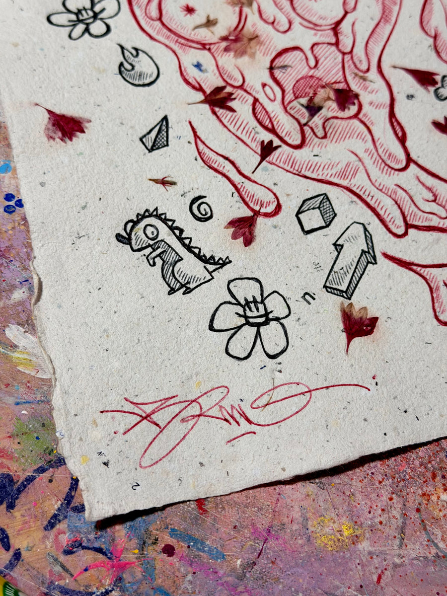 Pizza doodle (original) | Brunograffer | Tous les produits