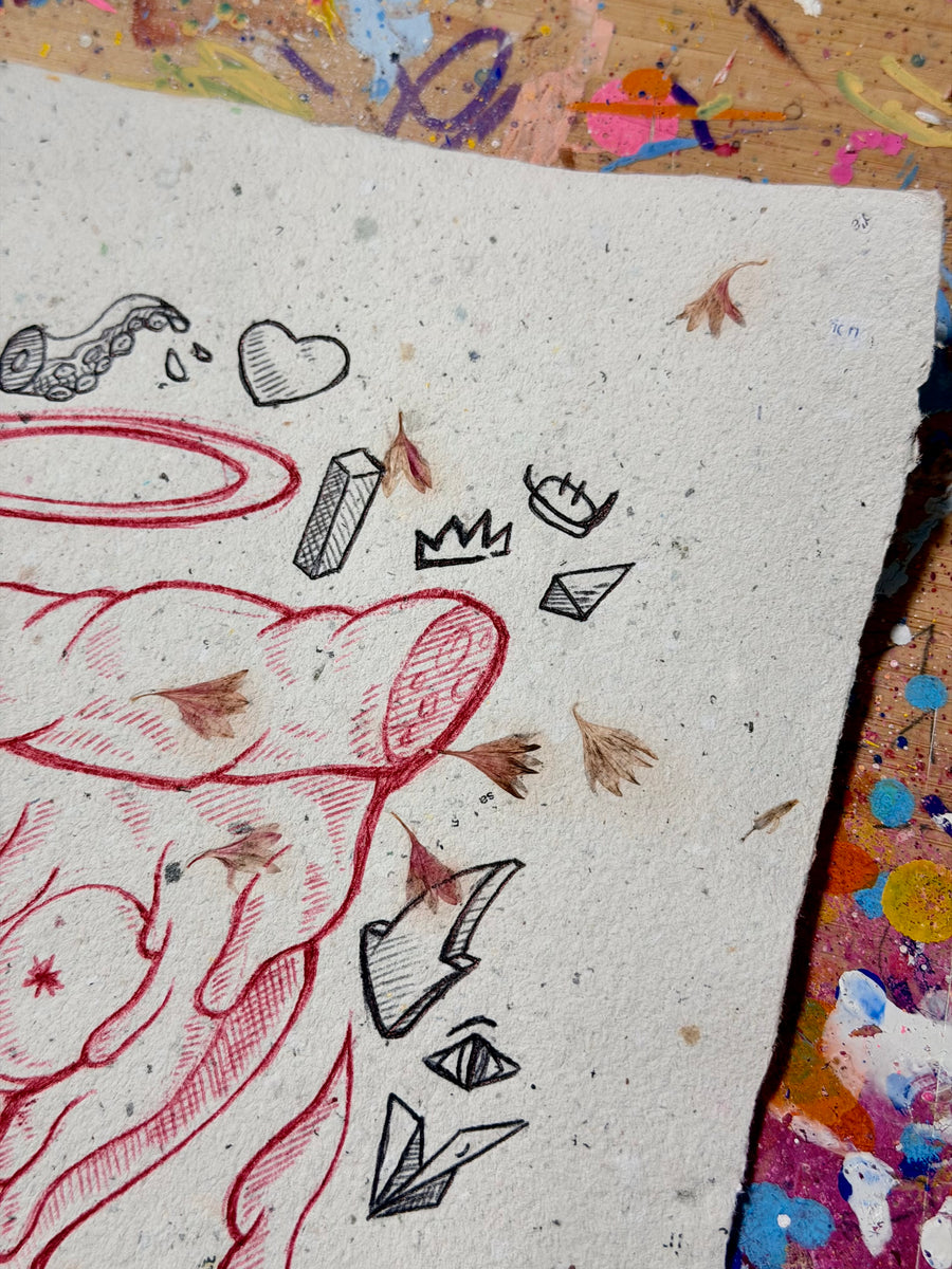 Pizza doodle (original) | Brunograffer | Tous les produits