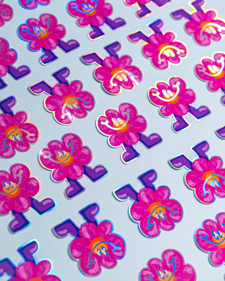 Bloc d'autocollants holographiques | Brunograffer | autocollants