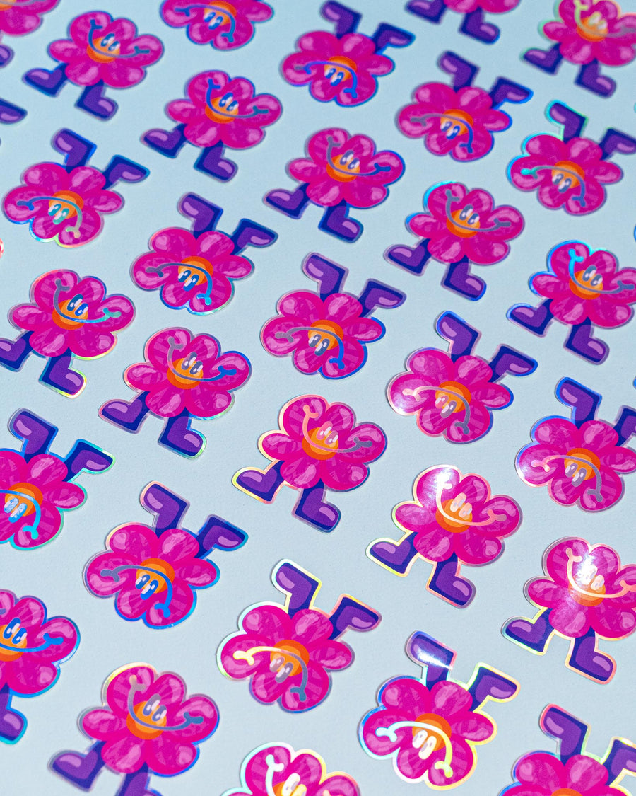 Bloc d'autocollants holographiques | Brunograffer | autocollants