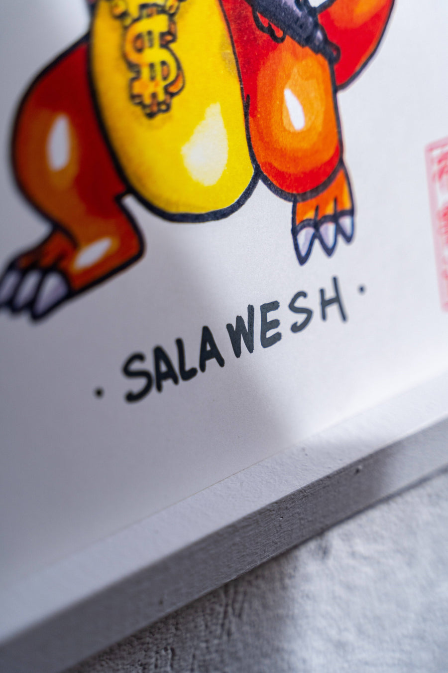Salawesh - Parodie Pokemon | Brunograffer | Carte postales
