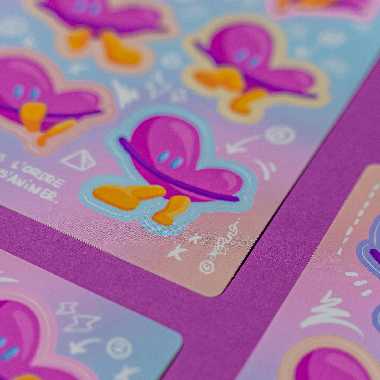 Pack stickers Mour