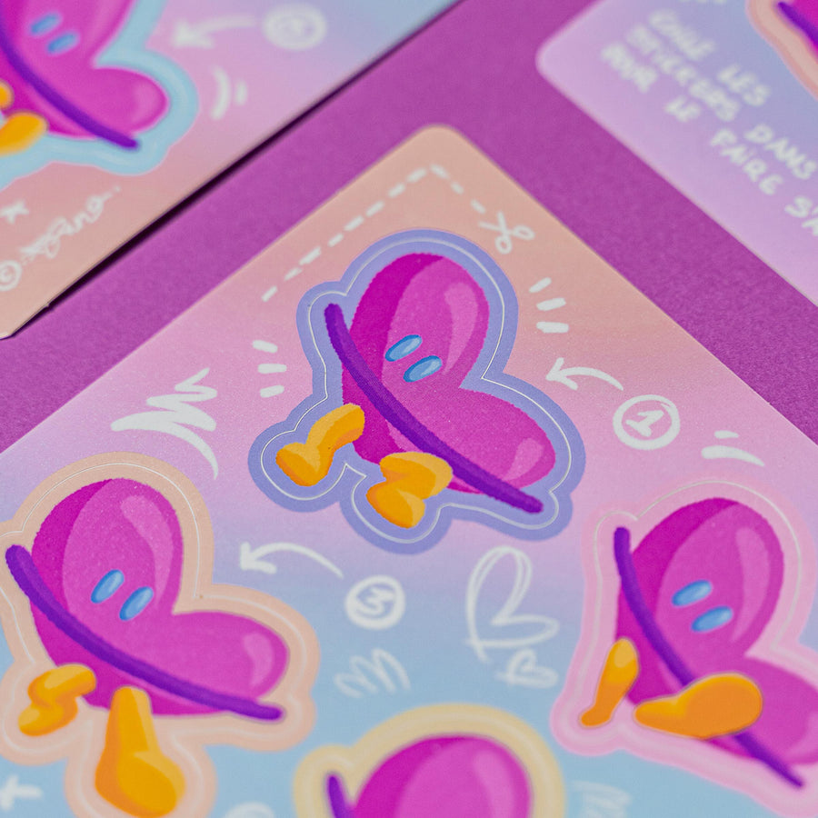 Pack stickers Mour | Brunograffer | autocollants