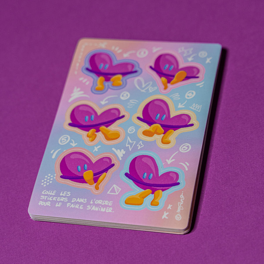 Pack stickers Mour | Brunograffer | autocollants