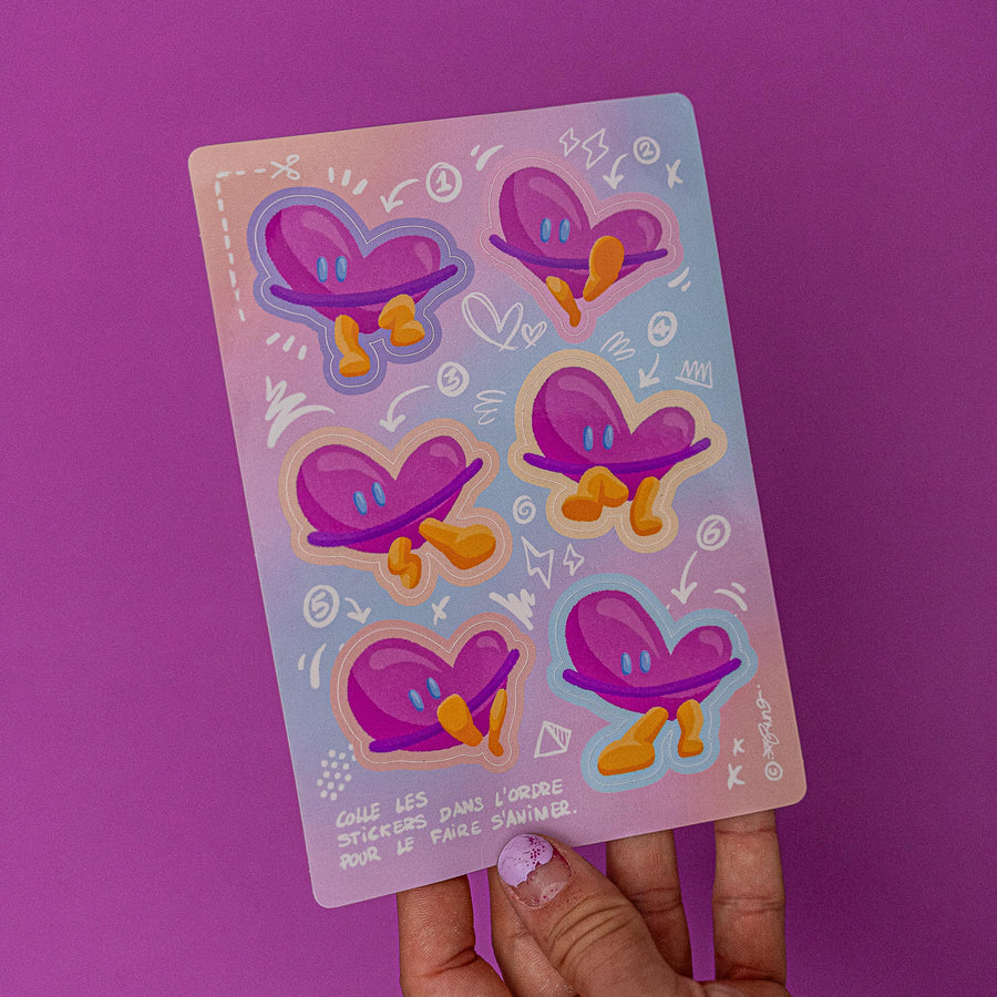 Pack stickers Mour | Brunograffer | autocollants