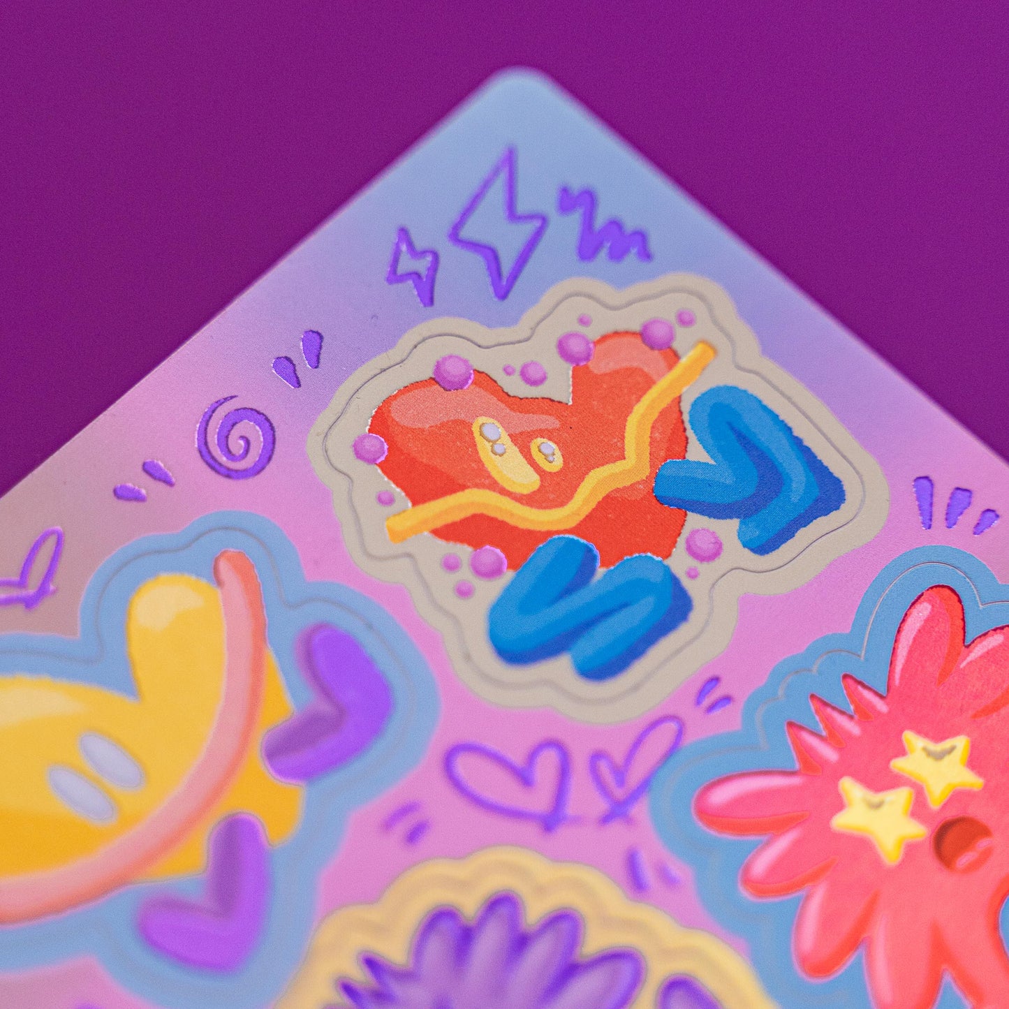 Pack de stickers Pad, Mour & Flappy (6 stickers)