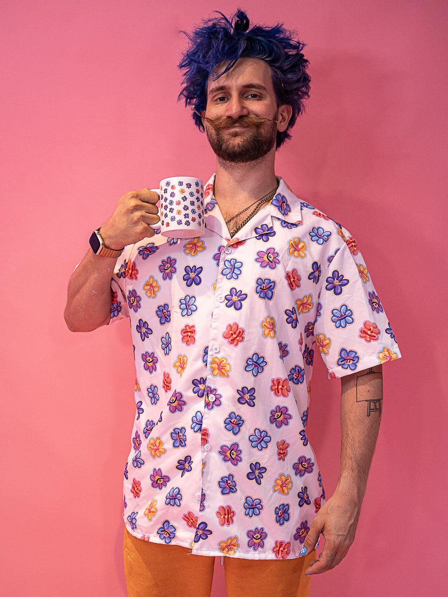 Chemise à boutons unisexe | Brunograffer | Flappyverse