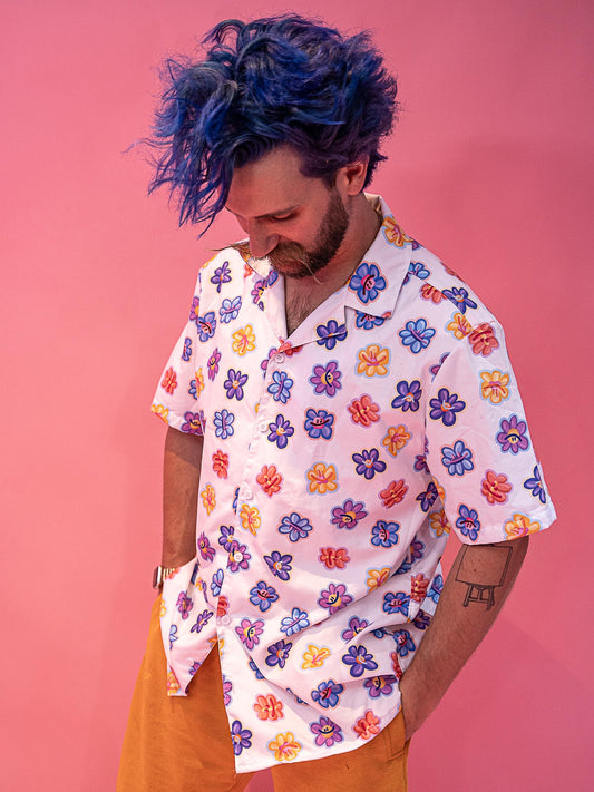 Chemise à boutons unisexe | Brunograffer | Flappyverse