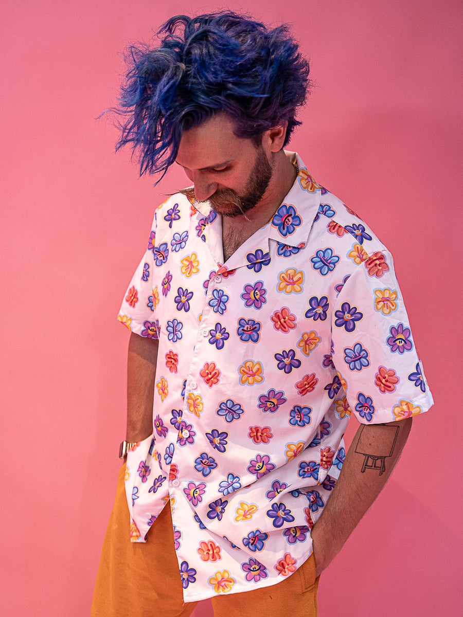 Chemise à boutons unisexe | Brunograffer | Flappyverse