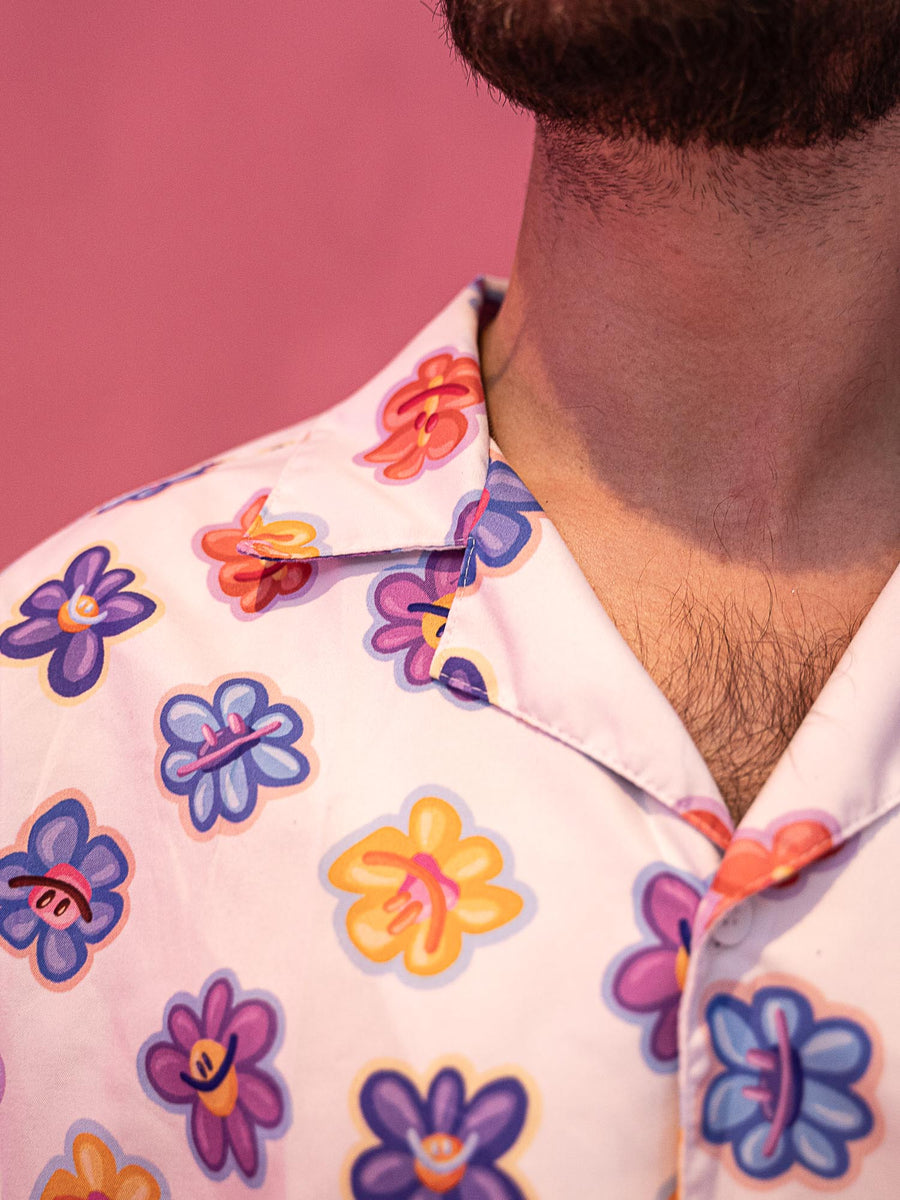 Chemise à boutons unisexe | Brunograffer | Flappyverse