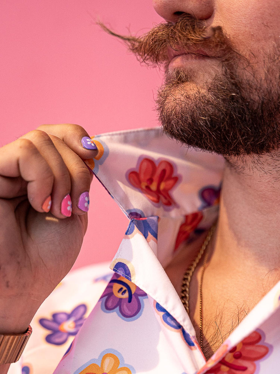Chemise à boutons unisexe | Brunograffer | Flappyverse