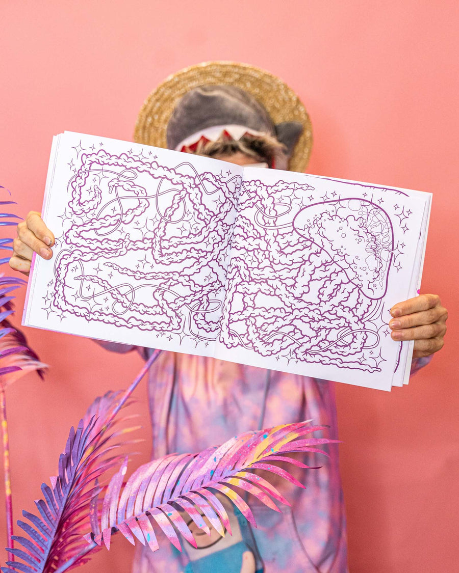 Cahier de coloriage "Mélacolo" | Brunograffer | Livres