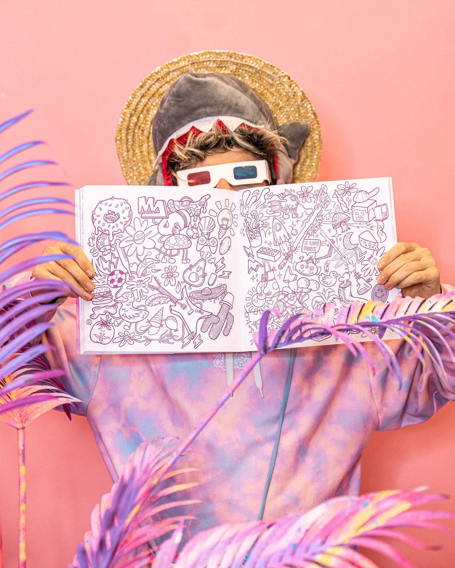 Cahier de coloriage "Mélacolo" | Brunograffer | Livres
