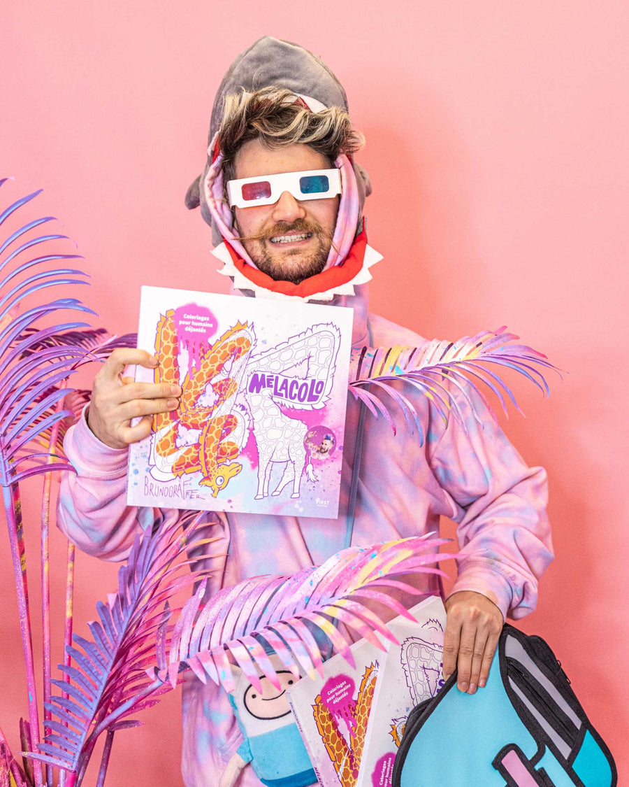 Cahier de coloriage "Mélacolo" | Brunograffer | Livres