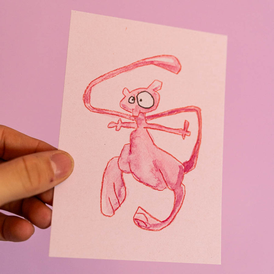 Carte postale Mew (Édition Moche) | Brunograffer | Cartes postales