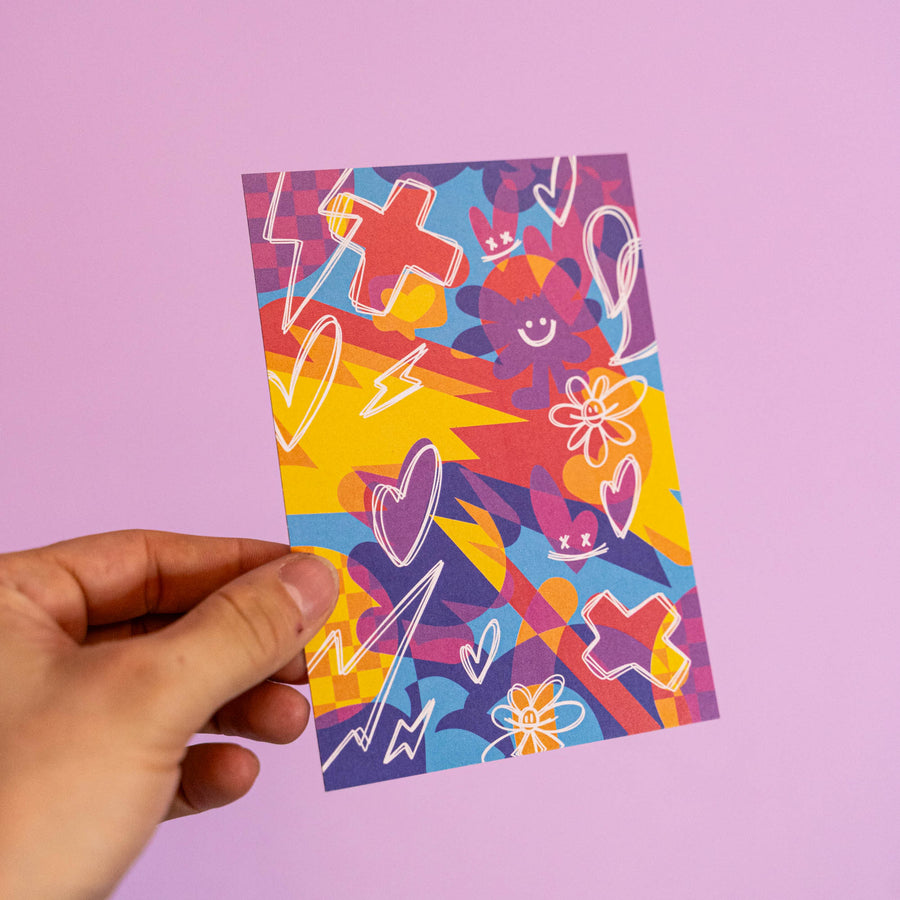 Carte postale motif Abstrait | Brunograffer | Carte postales