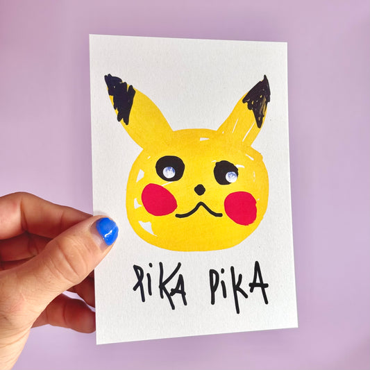 Carte postale Pika Pika