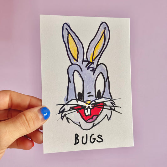 Carte postale Bugs