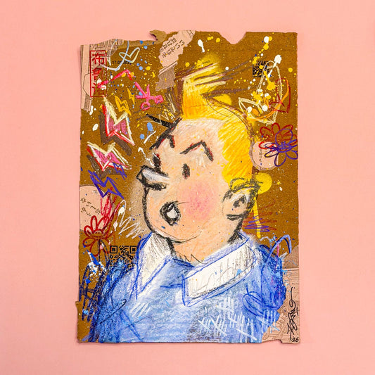 Tarte Tintin (Original Amazon Recyclé) | Brunograffer | Tous les produits