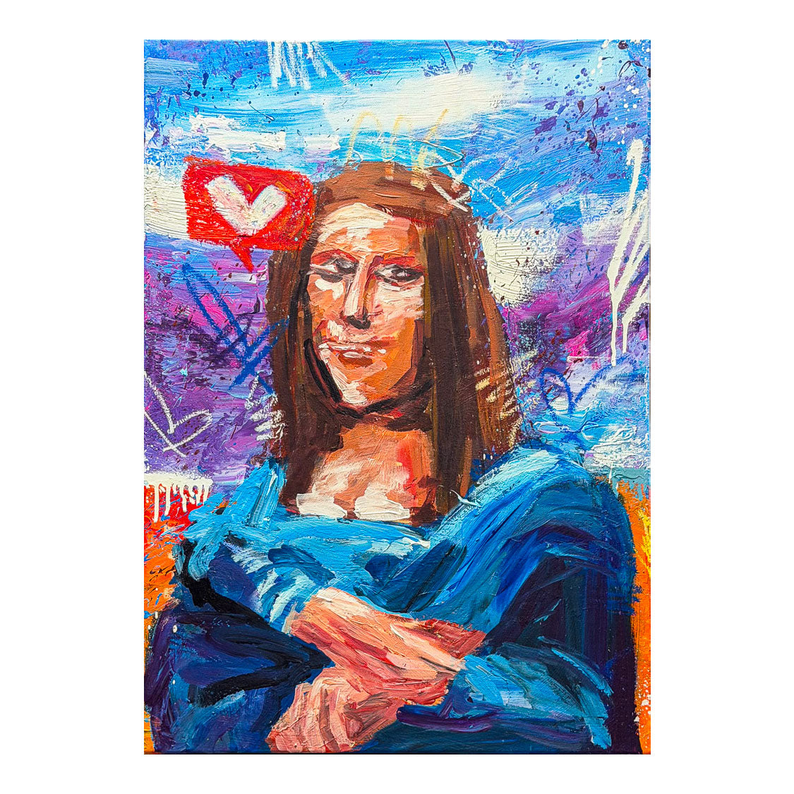 Mona Bizarre (Original 50x70cm)