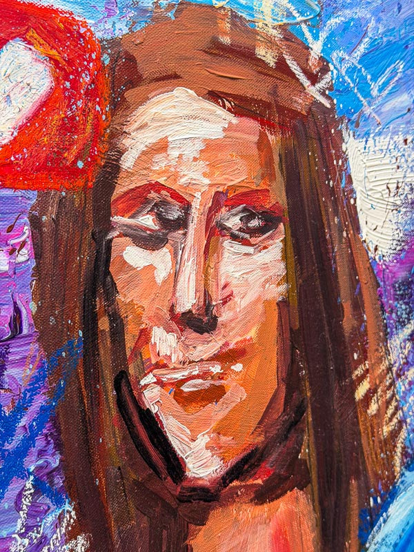Mona Bizarre (Original 50x70cm) | Brunograffer | Tous les produits