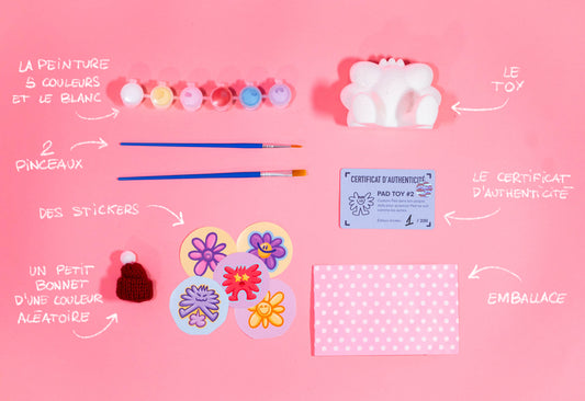 Pad Toy - ÉDITION VIERGE | Brunograffer | Jouets