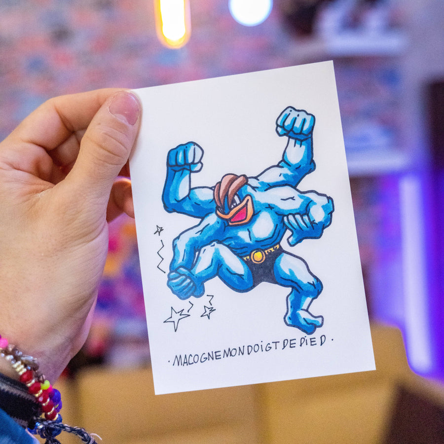 Macognemondoigtdepied | Brunograffer | Affiche