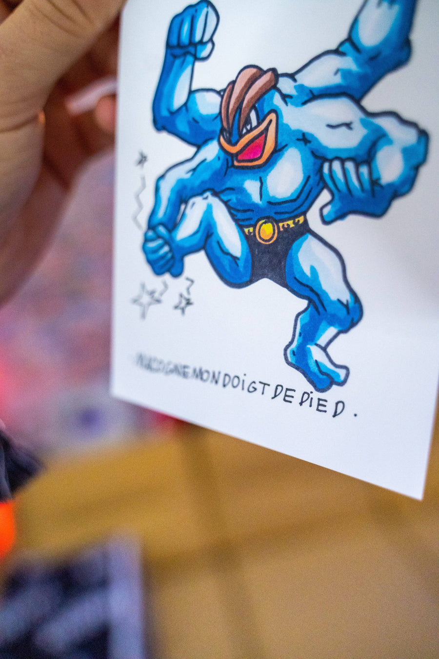 Macognemondoigtdepied | Brunograffer | Affiche