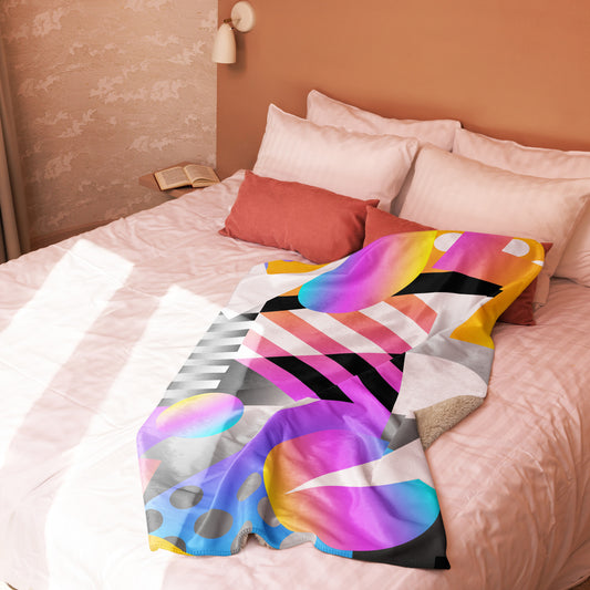 Boutique Art de Brunograffer - Pour avoir chaud sur ton canapé devant ta meilleure série en mode Brunograffer !
 
Afin d'éviter les frais de stockage et les pertes, chaque produits sont fabriqué sur commande. Le délais est assez long. Prévoir 3 à 4 semaines jusqu'à la réception de la commande.
• Composition intégrale : 100 % fibres de polyester• Tissu : 100 % polyester (51,5 % tissu à surface, 48,5 % tissu sherpa)• Côté lisse : 220g/m² (6,49 oz/yd²), tissu sherpa : 240g/m² (7,08 oz/yd²)• Les composants des produits vierges fabriqués aux États-Unis proviennent de Colombie• Les composants des produits vierges fabriqués en UE proviennent de Chine