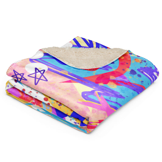 Boutique Art de Brunograffer - Pour être au chaud en mode Brunograffer !
 
Afin d'éviter les frais de stockage et les pertes, chaque produits sont fabriqué sur commande. Le délais est assez long. Prévoir 3 à 4 semaines jusqu'à la réception de la commande.
• Composition intégrale : 100 % fibres de polyester• Tissu : 100 % polyester (51,5 % tissu à surface, 48,5 % tissu sherpa)• Côté lisse : 220g/m² (6,49 oz/yd²), tissu sherpa : 240g/m² (7,08 oz/yd²)• Les composants des produits vierges fabriqués aux États-Unis proviennent de Colombie• Les composants des produits vierges fabriqués en UE proviennent de Chine