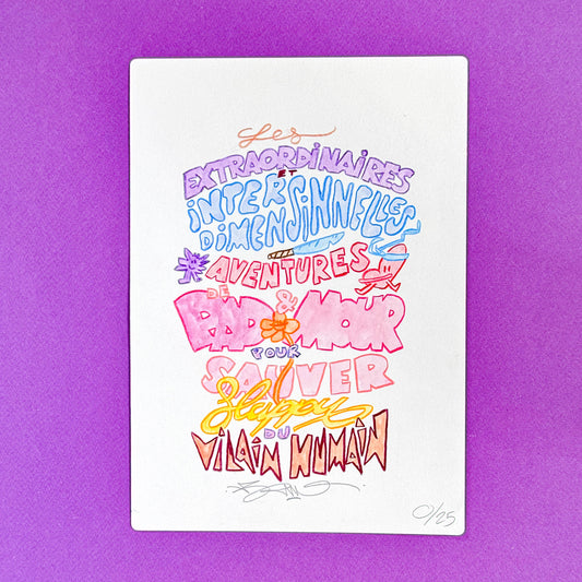 Planche Original (0/25) | Brunograffer | Tous les produits