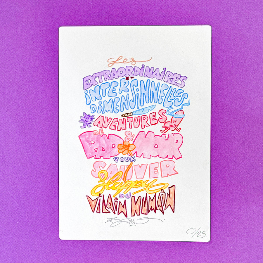 Planche Original (0/25) | Brunograffer | Tous les produits