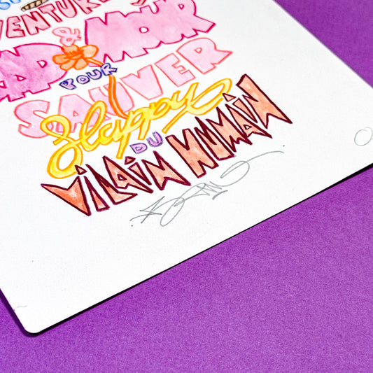 Planche Original (0/25) | Brunograffer | Tous les produits