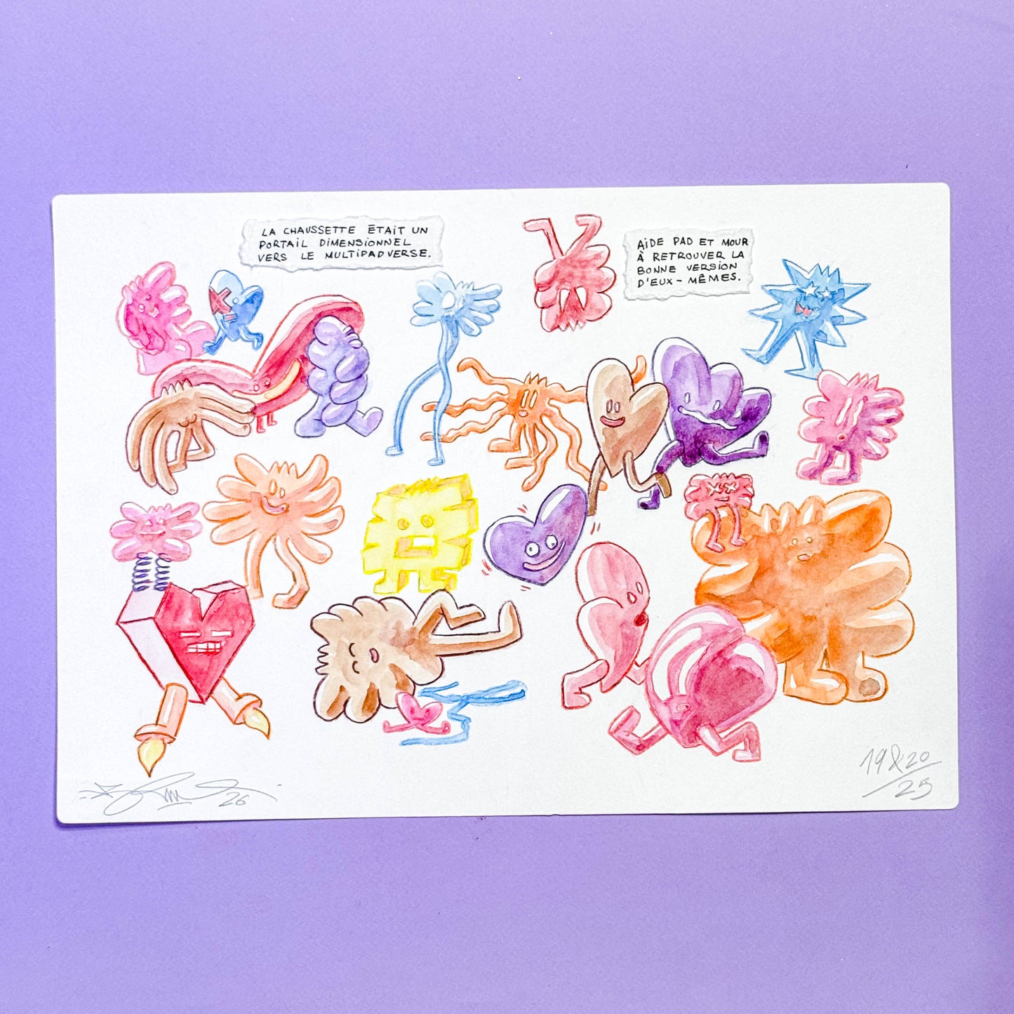 Planche Original (19 & 20/25)