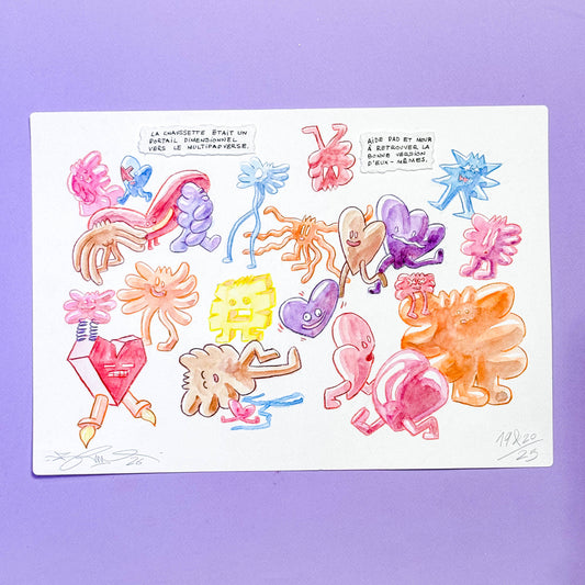 Planche Original (19 & 20/25) | Brunograffer | Tous les produits