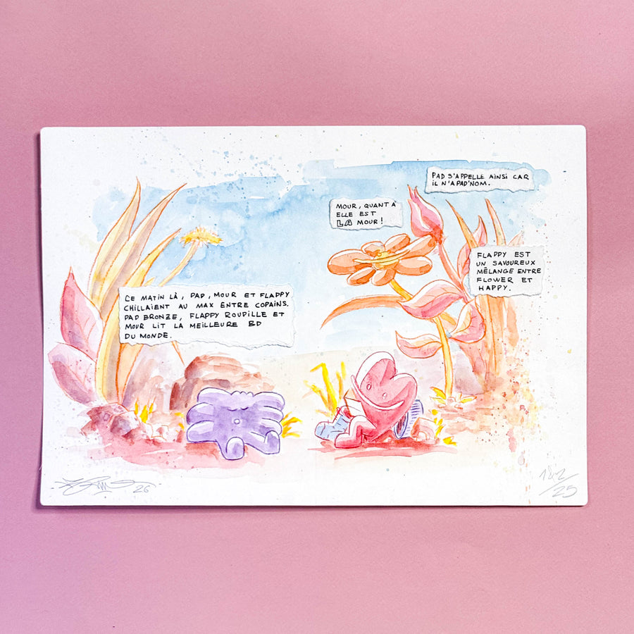 Planche Original (1 & 2/25) | Brunograffer | Tous les produits