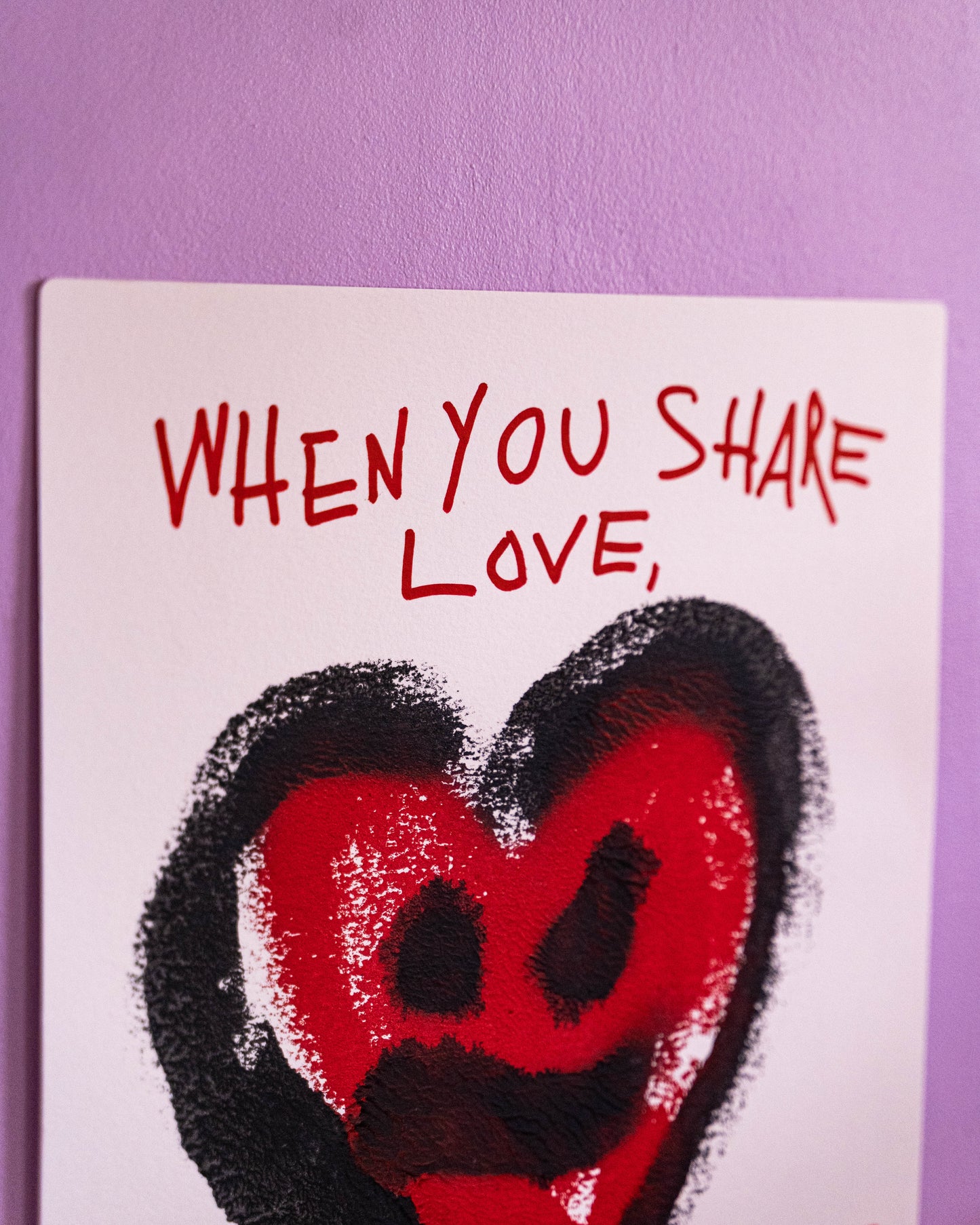 Share love, it duplicates