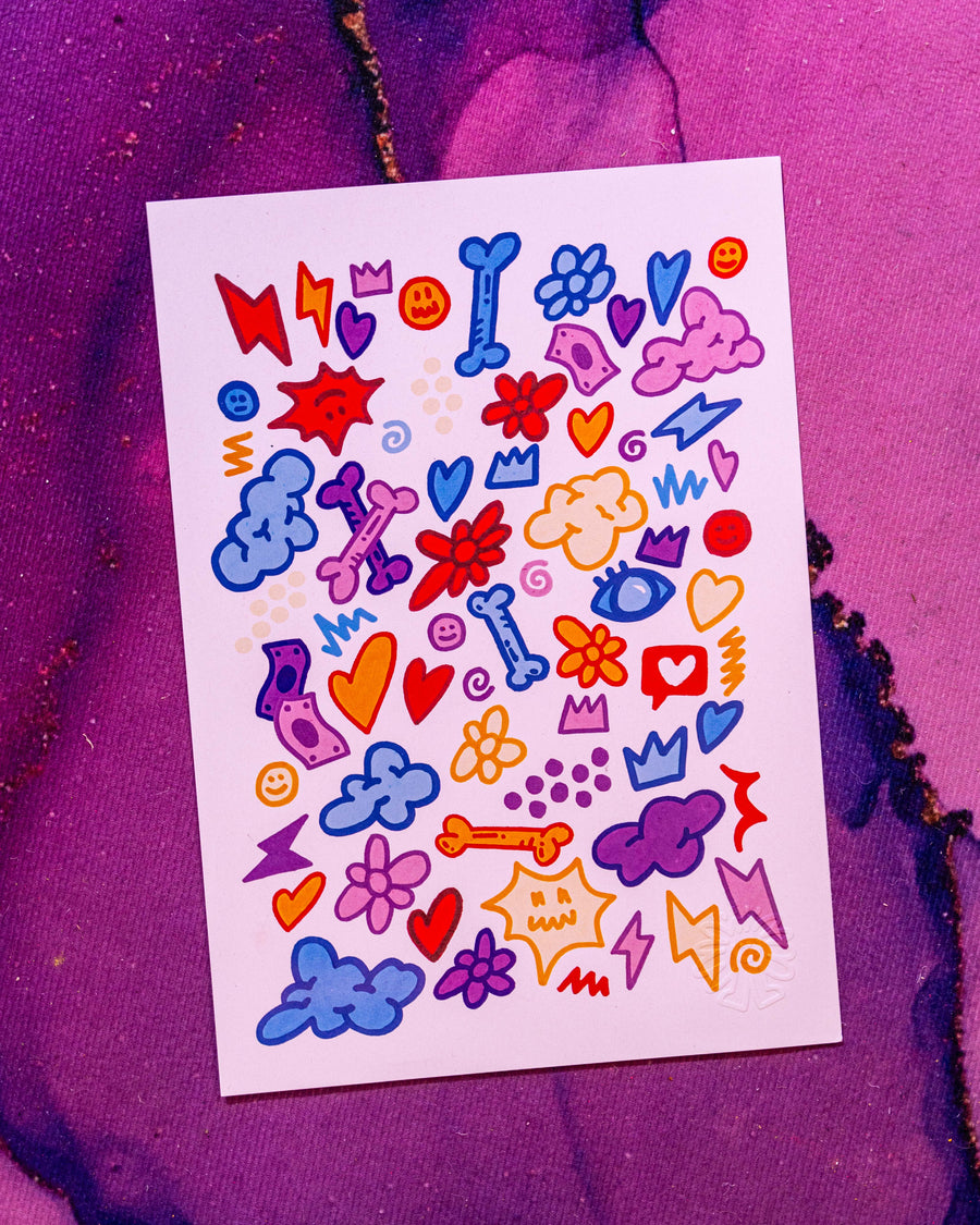 Gribouillages | Brunograffer | Affiche